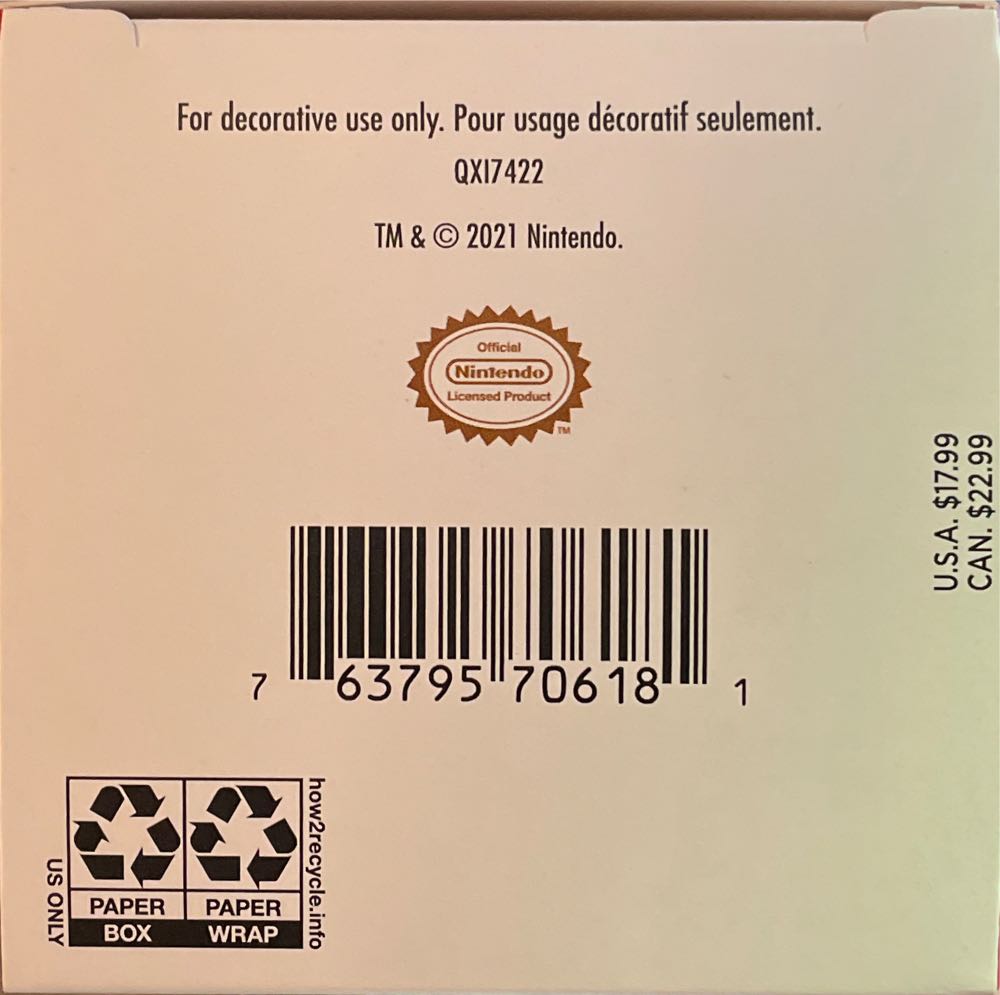 Super Mario Bro’s - Super Mario Cape - Keepsake (Super Mario Bros.) ornament collectible [Barcode 763795706181] - Main Image 4