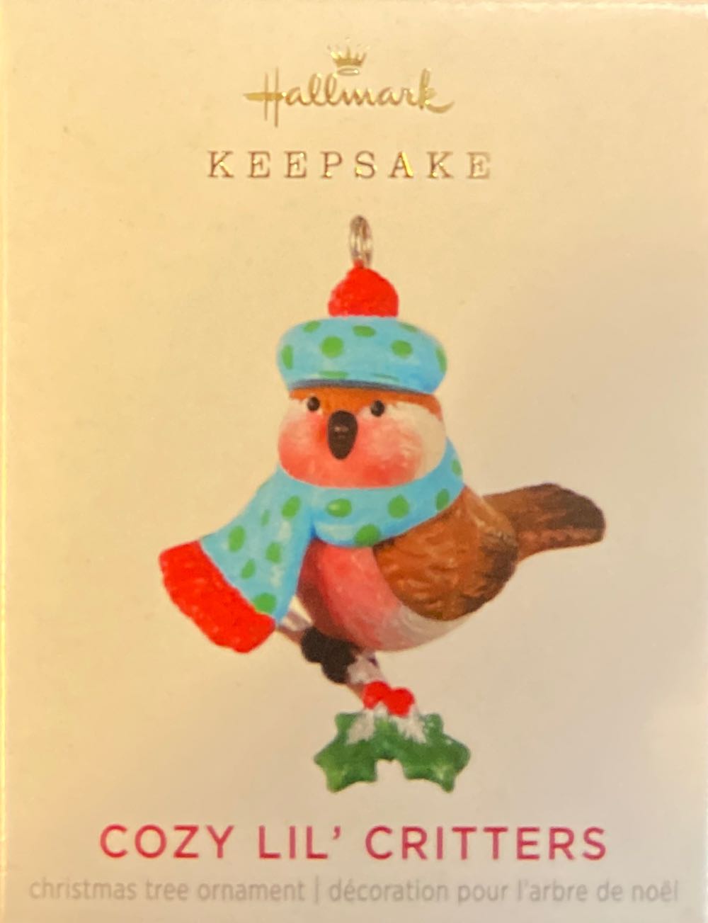 Miniature Cozy Lil’ Critters #3 - Cozy Lil’ Critters (Birds) ornament collectible [Barcode 763795664221] - Main Image 2