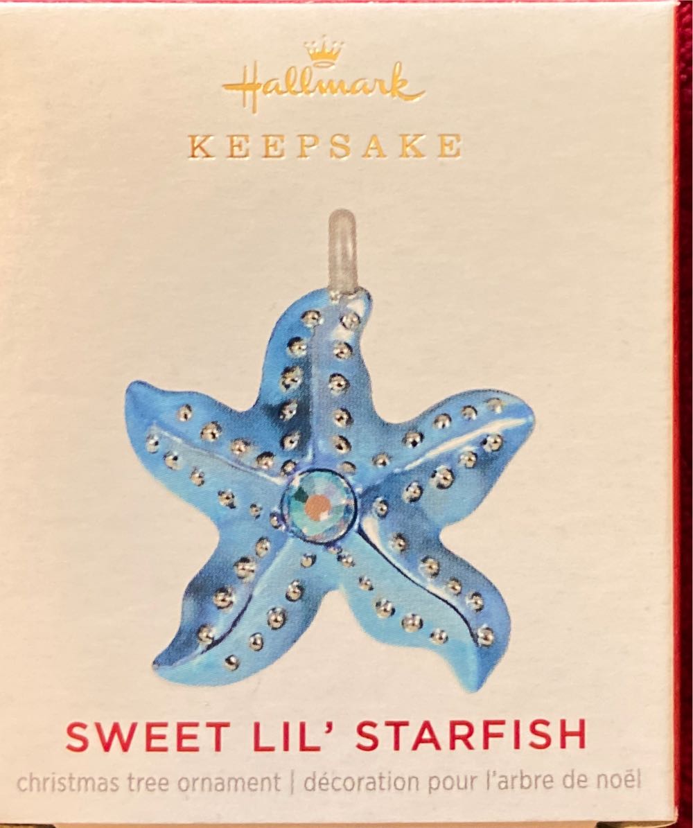 Sweet Lil’ Starfish - Coastal (Miniature) ornament collectible [Barcode 763795675708] - Main Image 2