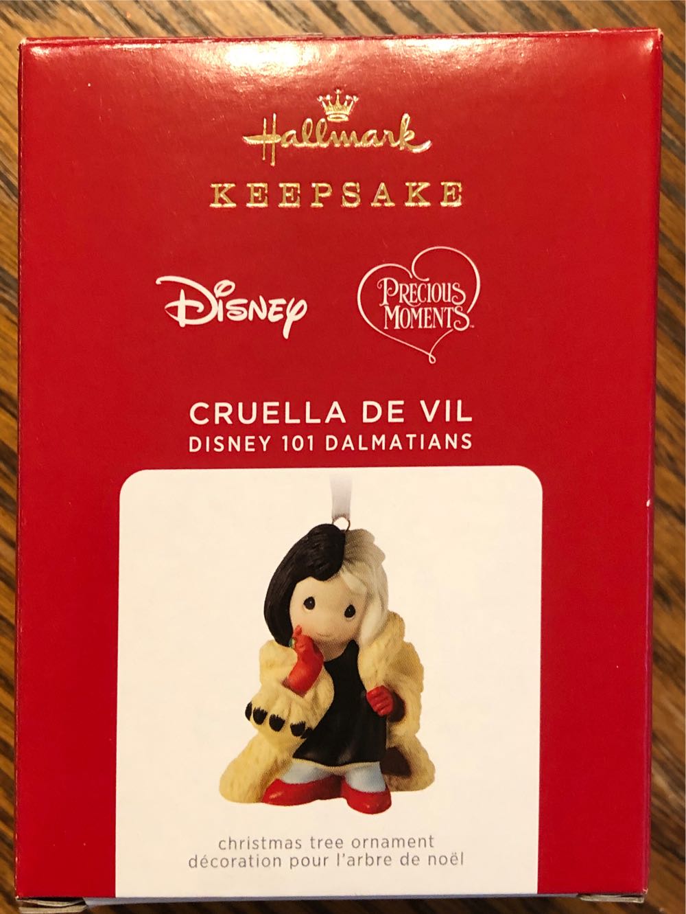 Cruella De Vil - Disney Precious Moments (Disney Precious Moments) ornament collectible [Barcode 763795665068] - Main Image 2
