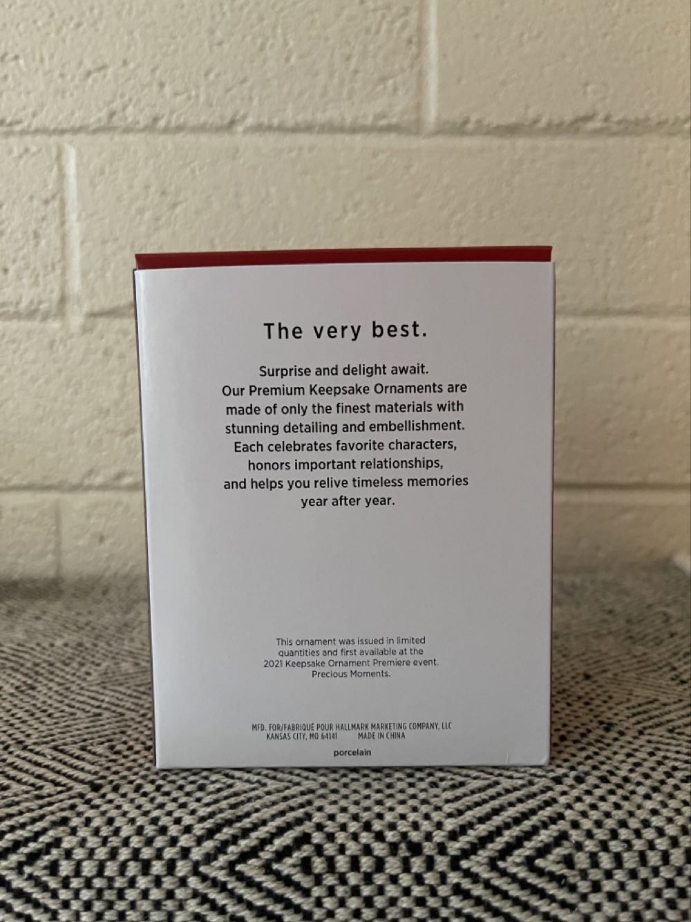 Precious Moments Cinderella And Fairy Godmother - Disney Precious Moments (Cinderella) ornament collectible [Barcode 763795659722] - Main Image 3