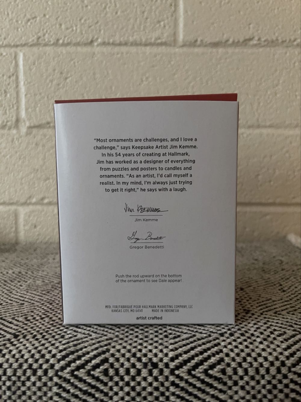 Chip And Dale - In A Nutshell - Disney Chip And Dale (Disney Chip and Dale) ornament collectible [Barcode 763795672448] - Main Image 3