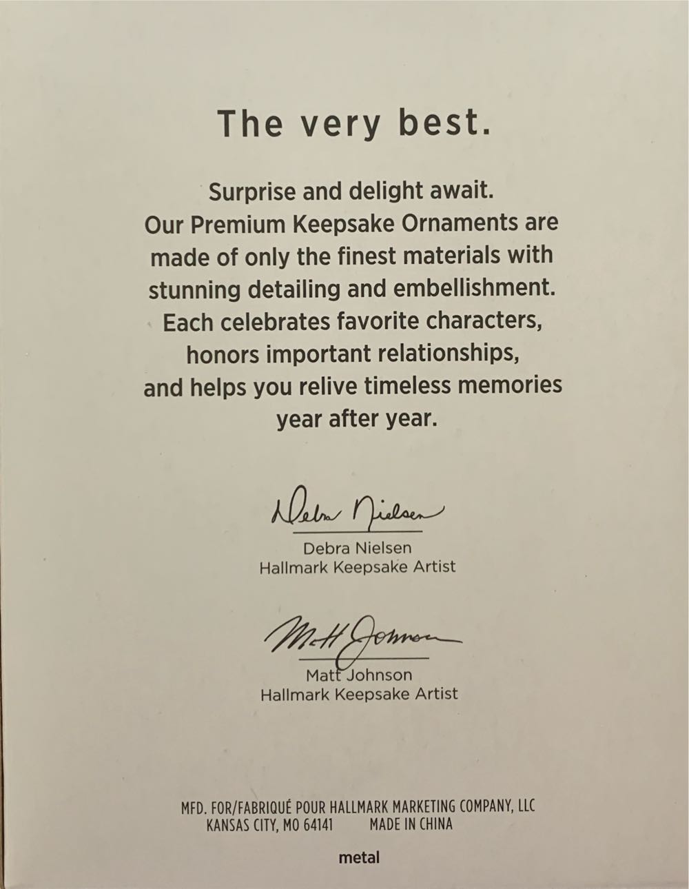 Barbie Shoe-sational! Special Edition Metal 2021 - Barbie ornament collectible [Barcode 763795706921] - Main Image 2