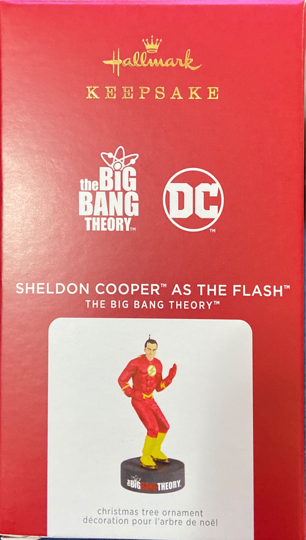Sheldon Cooper as the Flash - The Big Bang Theory (Television) ornament collectible [Barcode 763795717460] - Main Image 2