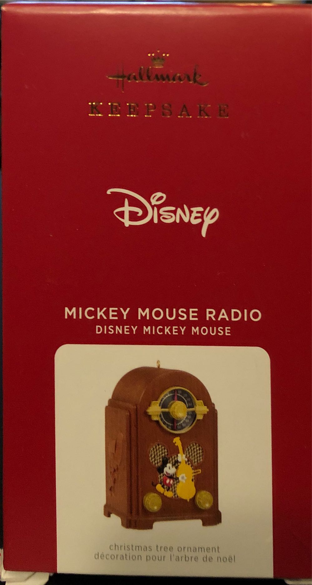 Mickey Mouse Radio - Keepsake Series (Mickey Mouse Series) ornament collectible [Barcode 763795653522] - Main Image 2
