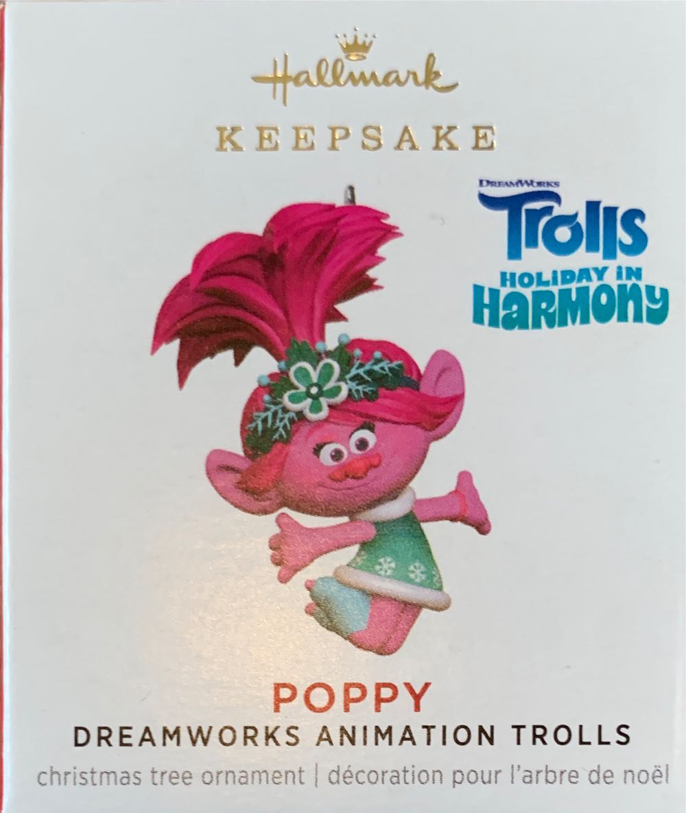 Poppy - Movie Miniatures (Trolls) ornament collectible [Barcode 763795675661] - Main Image 2