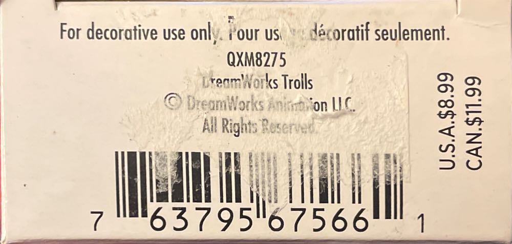 Poppy - Movie Miniatures (Trolls) ornament collectible [Barcode 763795675661] - Main Image 4