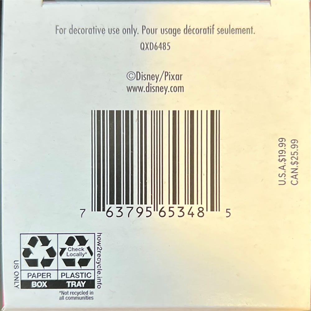 Sulley And Boo - Disney Monsters Inc. (Disney-Pixar Monsters, Inc. 20th Anniversary) ornament collectible [Barcode 763795653485] - Main Image 4