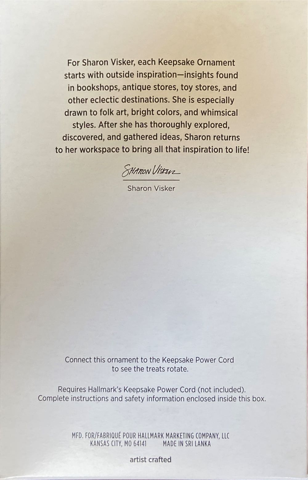 Season’s Treatings Magic (2021) Seasonal Smorgasbord - Season’s Treatings (Smorgasbord) ornament collectible [Barcode 763795594825] - Main Image 4