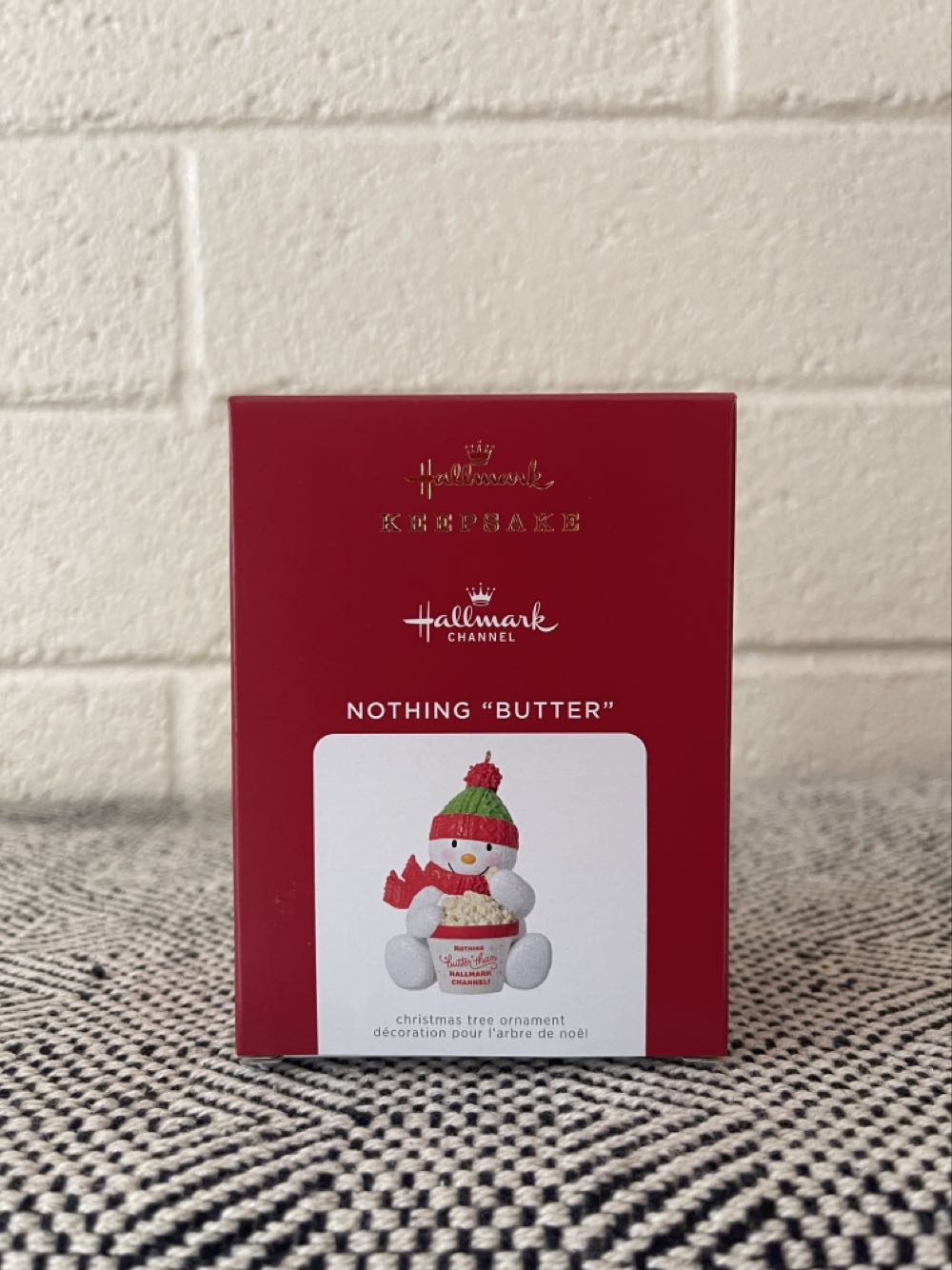 Nothing “Butter” 2021 - Hallmark Channel (Snowman) ornament collectible [Barcode 763795667741] - Main Image 2