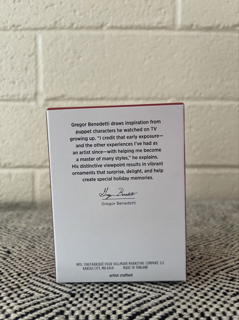 Nothing “Butter” 2021 - Hallmark Channel (Snowman) ornament collectible [Barcode 763795667741] - Main Image 3