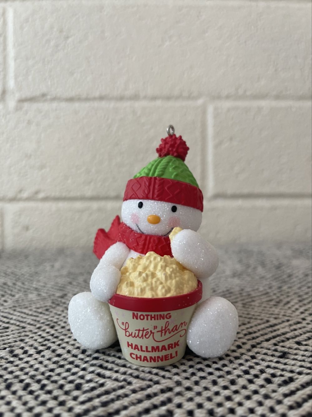 Nothing “Butter” 2021 - Hallmark Channel (Snowman) ornament collectible [Barcode 763795667741] - Main Image 4