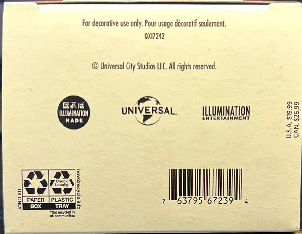 Minion Elf - Minions (Illuminations Presents Minions) ornament collectible [Barcode 763795672394] - Main Image 4