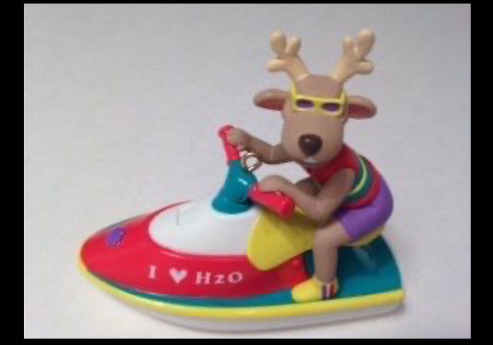 Antlers Aweigh! (S)  (Reindeer, Boat,) ornament collectible [Barcode 015012335101] - Main Image 4