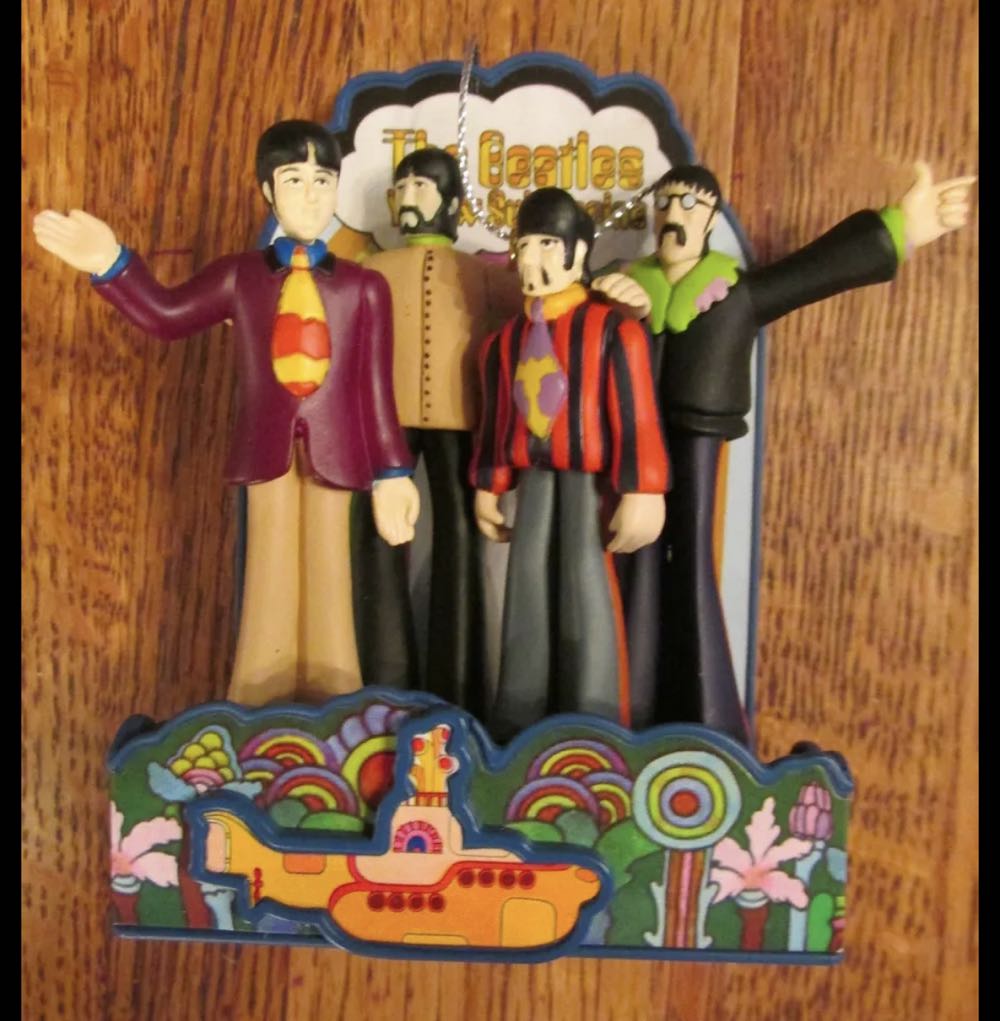 The Beatles Yellow Submarine Carlton Cards Christmas Ornament - The Beatles (Pop Culture) ornament collectible [Barcode 883515933168] - Main Image 2