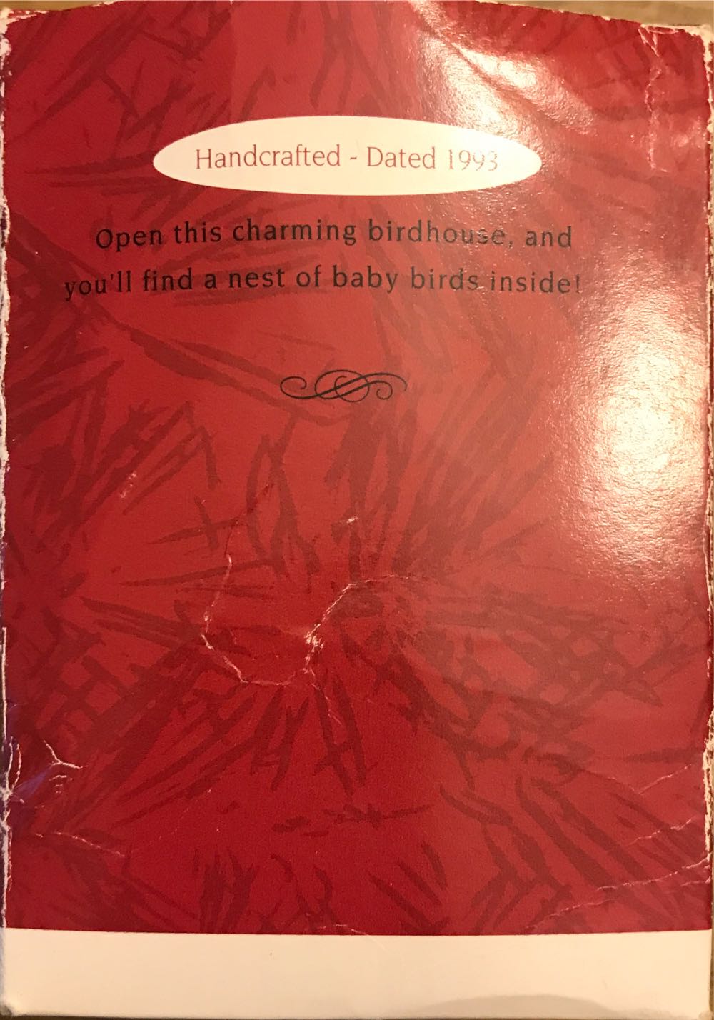 Peep Inside - Birdhouse Opens (Birds) ornament collectible [Barcode 015012031706] - Main Image 2