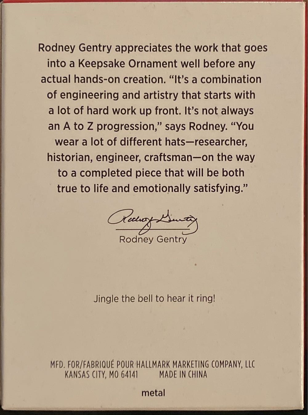 Santa’s Sleigh Bell 2021 - The Polar Express (Trains) ornament collectible [Barcode 763795672363] - Main Image 3