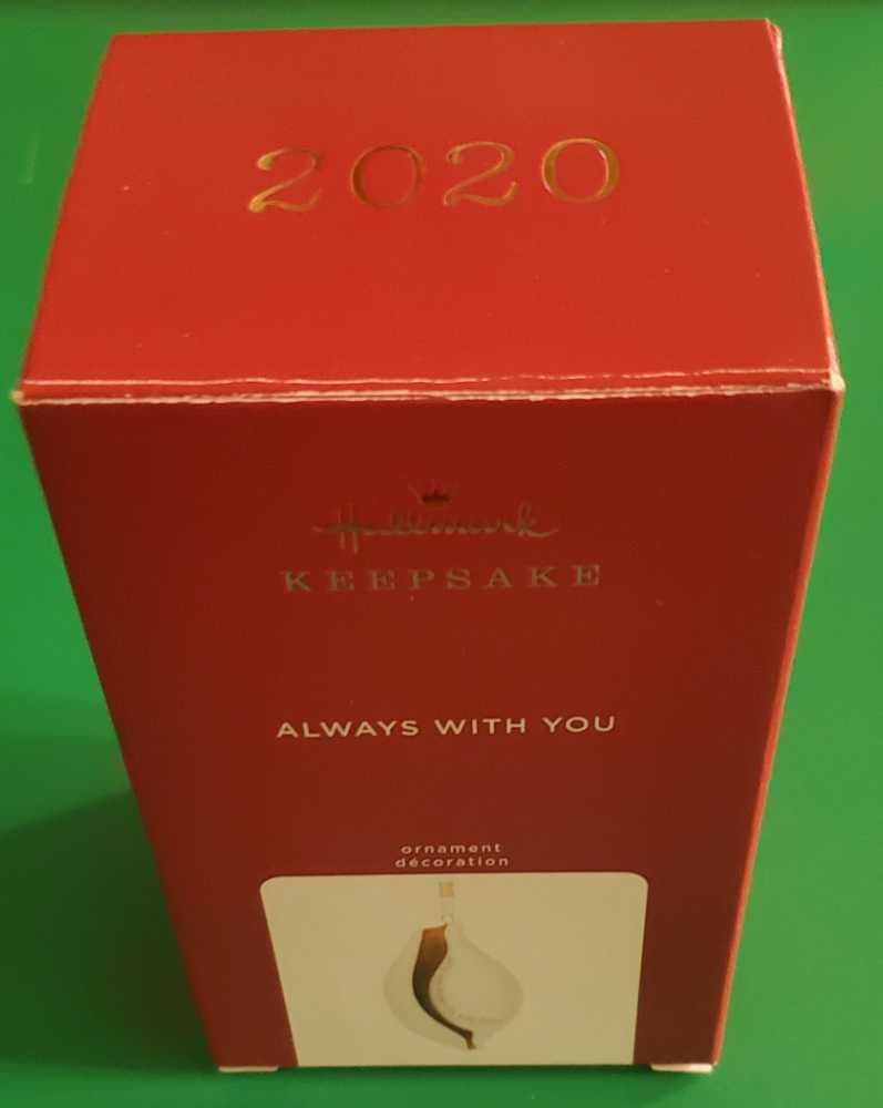 2020 Always With You Memorial Seashell - Forever Remembered (Remembrance) ornament collectible [Barcode 763795535637] - Main Image 3