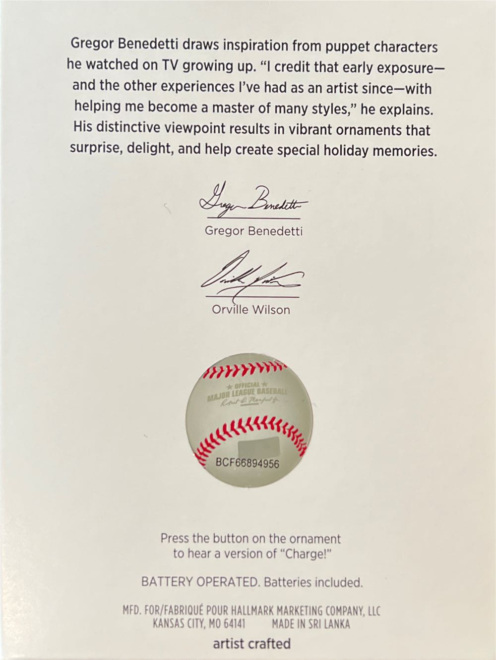 Mlb New York Yankees Snowman At Organ Musical Ornament - MLB Team Ornament (Baseball) ornament collectible [Barcode 763795710539] - Main Image 3