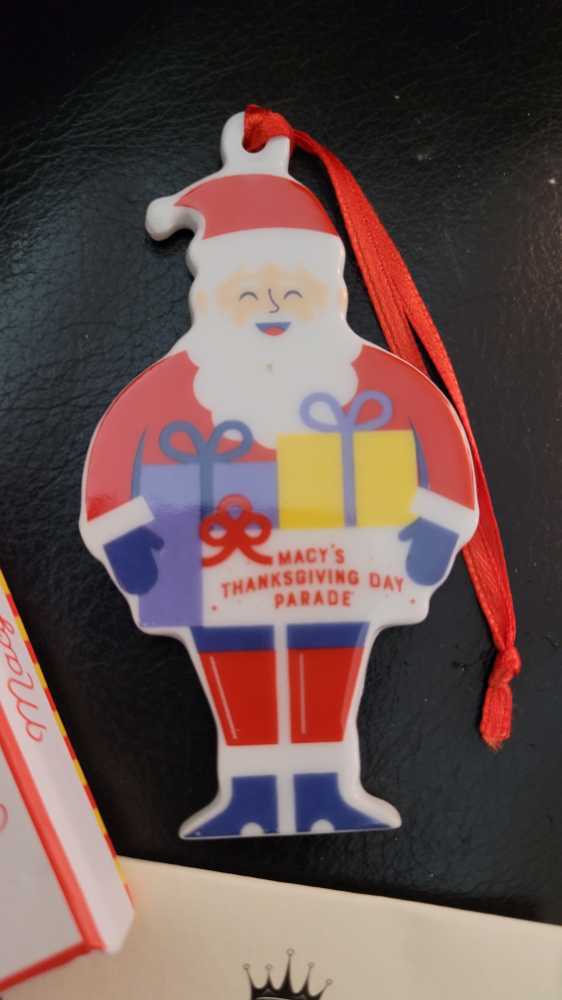 Macy’s Thanksgiving Day Parade 2020 Santa - Macy’s Thanksgiving Day Parade (Macy’s Thanksgiving Day Parade) ornament collectible - Main Image 2