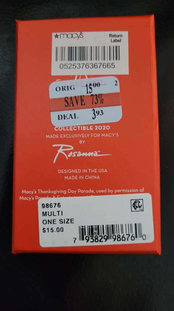 Macy’s Thanksgiving Day Parade 2020 Santa - Macy’s Thanksgiving Day Parade (Macy’s Thanksgiving Day Parade) ornament collectible - Main Image 4