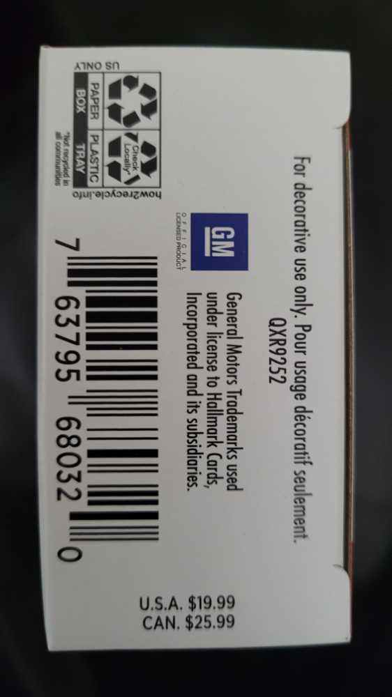 1959 Cadillac Cyclone Legendary Concept Cars - Legendary Concept Cars (Cars And Trucks) ornament collectible [Barcode 763795680320] - Main Image 4