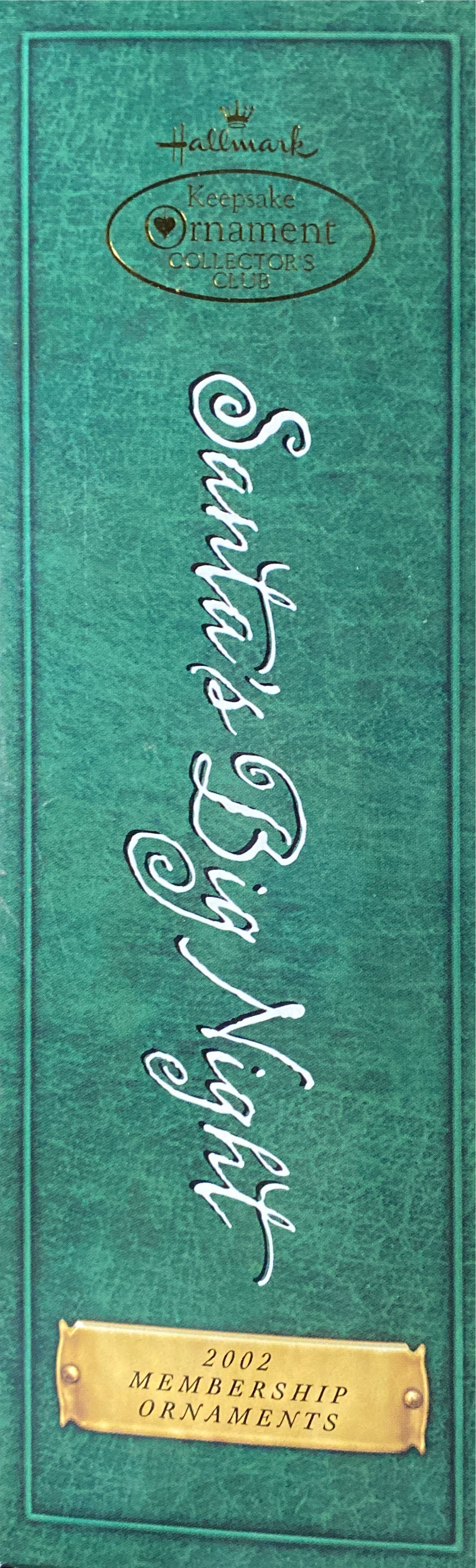 Santa’s Big Night Membership Set Of 4 Piece - KOC Club (Santa, Cookies & milk, Vintage) ornament collectible [Barcode 015012694789] - Main Image 3