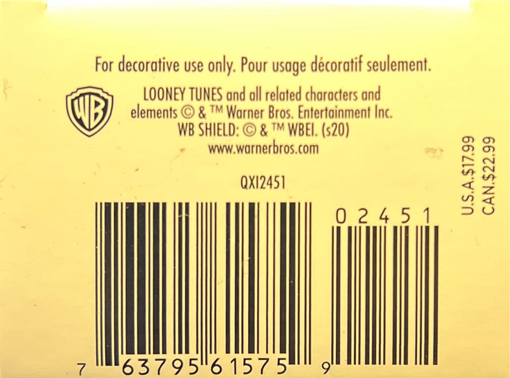 Stocking Stuff - Looney Tunes (Looney Tunes) ornament collectible [Barcode 763795615759] - Main Image 4