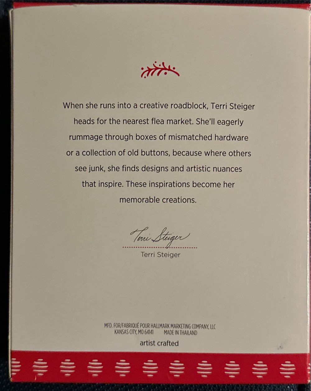 Nuestra Familia...Nuestra Navidad  ornament collectible [Barcode 763795228713] - Main Image 2