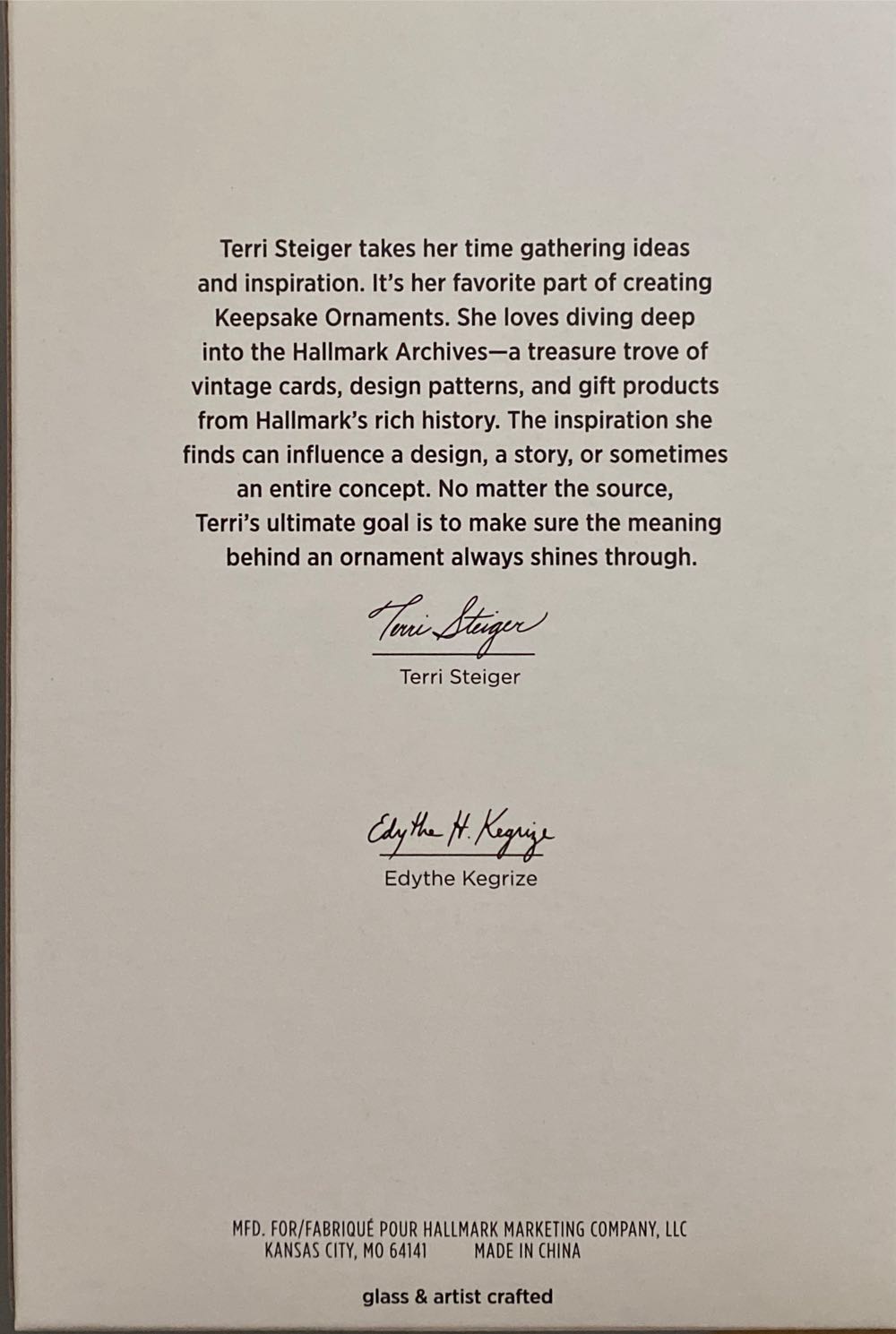 Our First Christmas 2021 - Christmas Together (Family) ornament collectible [Barcode 763795708864] - Main Image 3