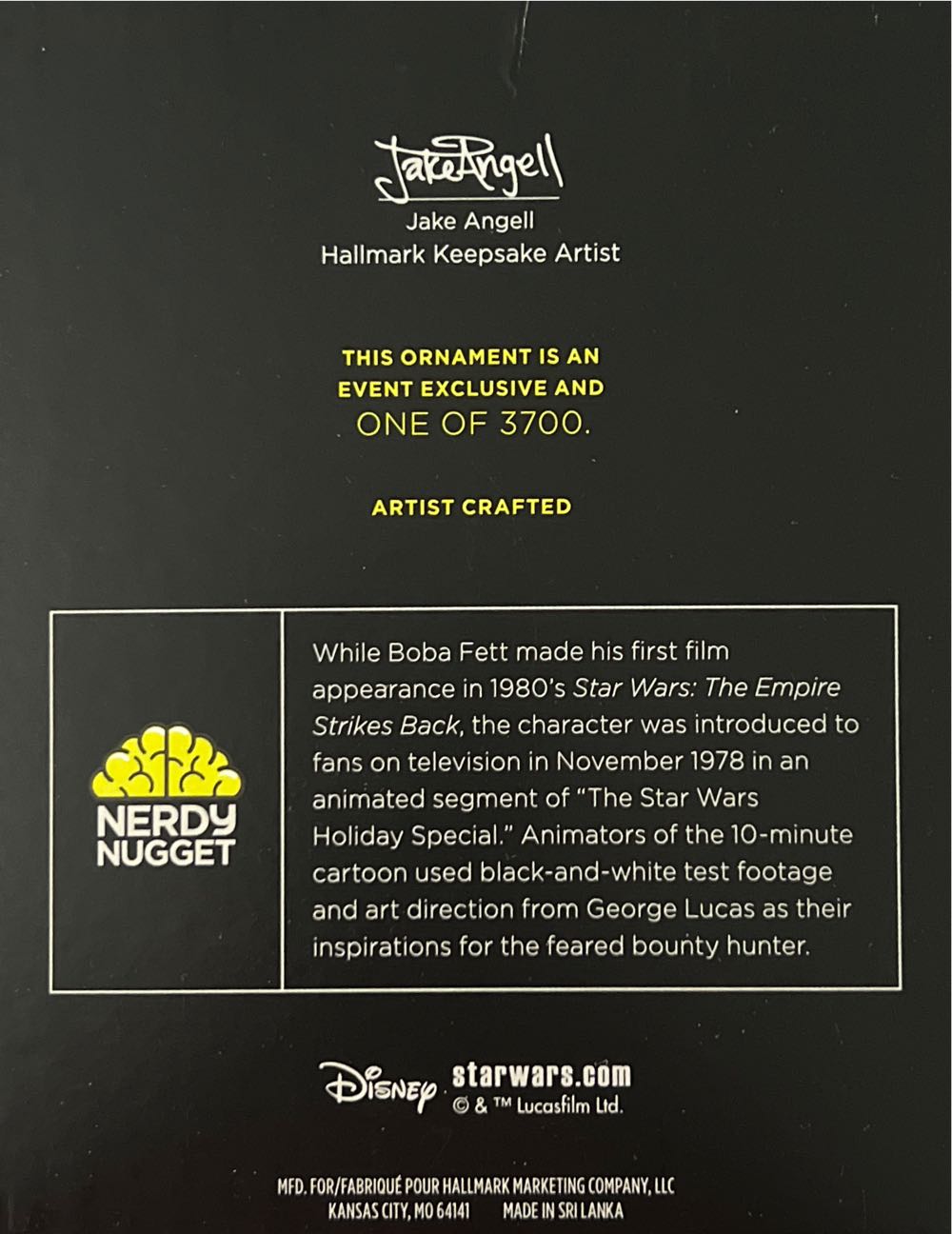 Animated Boba Fett Star Wars - Star Wars (Star Wars) ornament collectible - Main Image 4