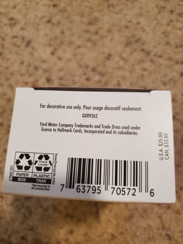 1966 Ford Fore Engine   ornament collectible - Main Image 4