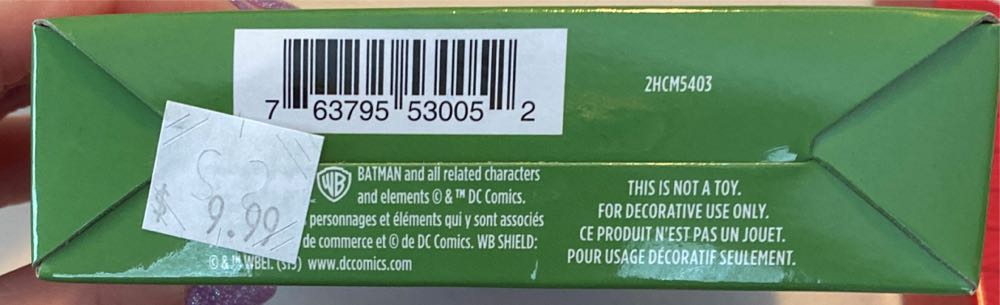 Hallmark Christmas Ornaments Dc Comics Batman Pet Picture Frame Ornament - Batman (Dogs) ornament collectible [Barcode 763795530052] - Main Image 4