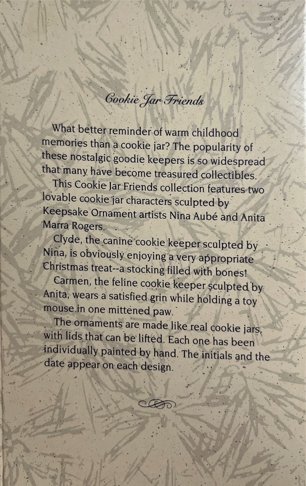 Cookie Jar Friends- Clyde - Cookie Jar Friends ornament collectible [Barcode 015012357431] - Main Image 2