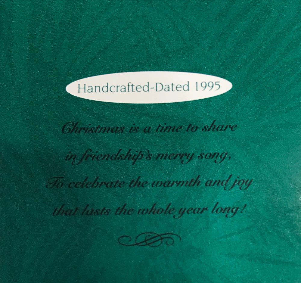 Miniature Friendship Duet - Hallmark Keepsake Miniature (Bunny, Mouse, Mini) ornament collectible [Barcode 015012213171] - Main Image 2