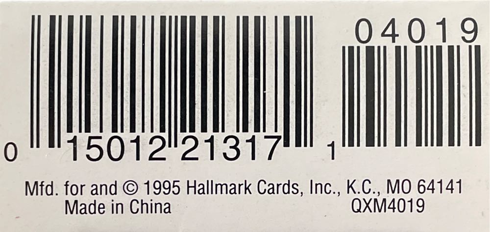 Miniature Friendship Duet - Hallmark Keepsake Miniature (Bunny, Mouse, Mini) ornament collectible [Barcode 015012213171] - Main Image 4