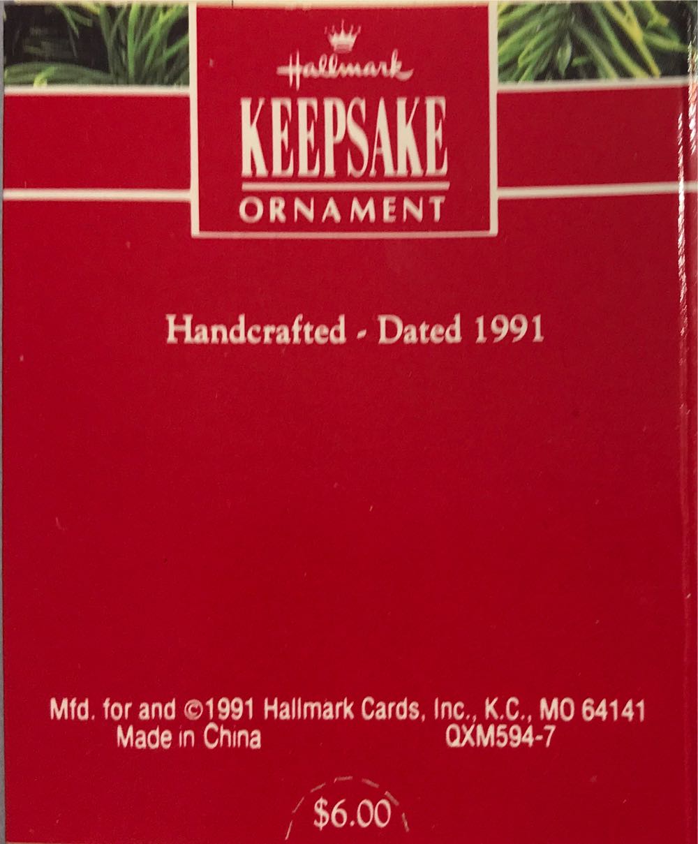 Miniature Friendly Fawn  ornament collectible [Barcode 070000027673] - Main Image 2