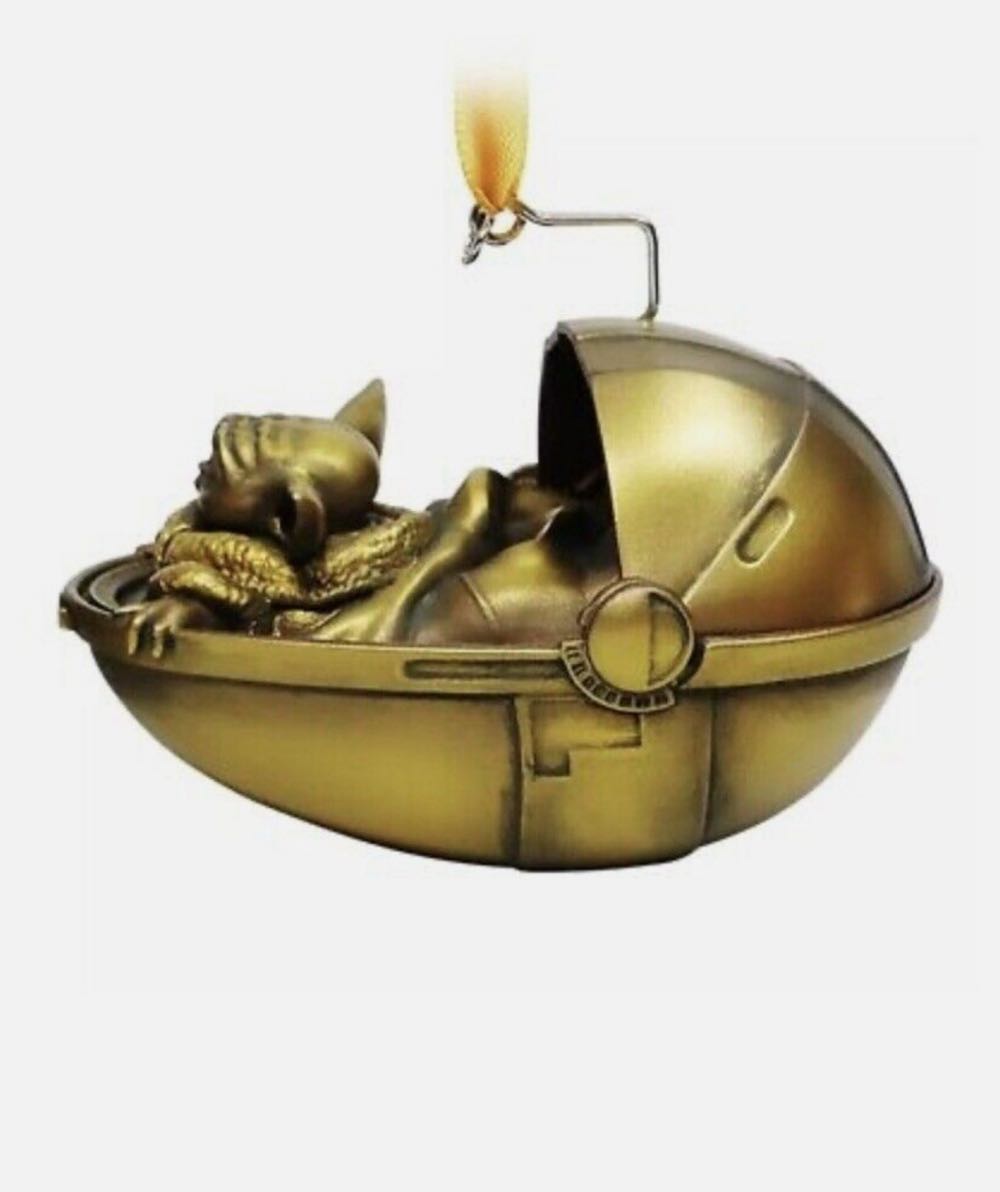 Star Wars: The Mandalorian - The Child Bronzed - Star Wars The Mandalorian (Television) ornament collectible [Barcode 465050754462] - Main Image 2