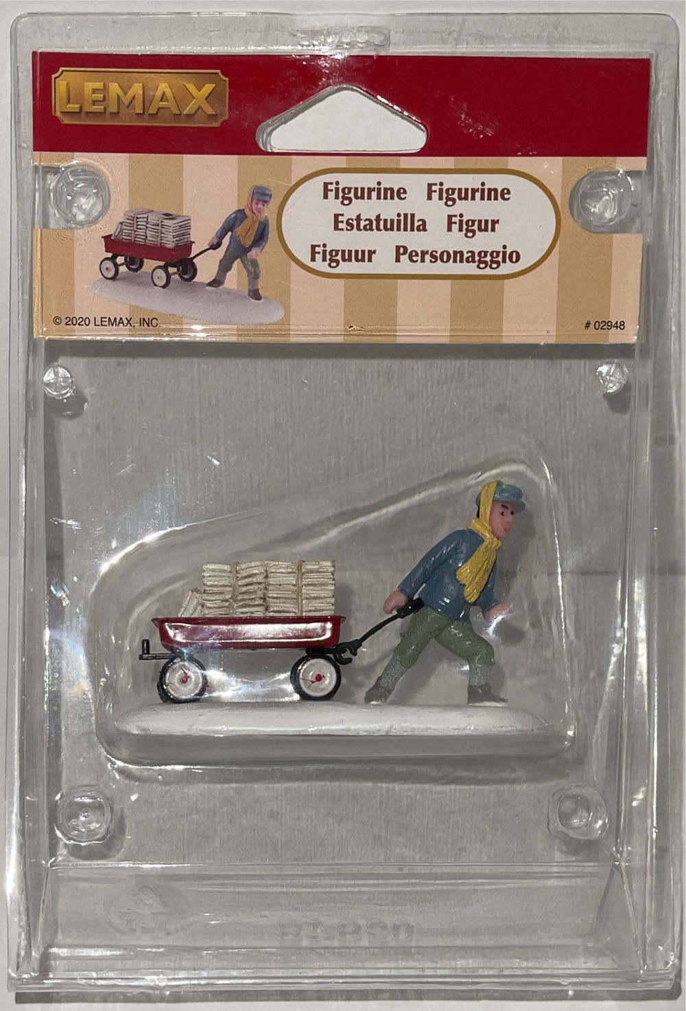 Morning News - Caddington Village (Figurine) ornament collectible [Barcode 728162029485] - Main Image 2