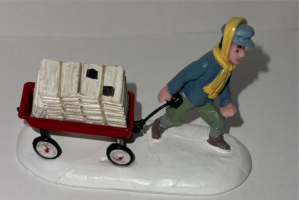 Morning News - Caddington Village (Figurine) ornament collectible [Barcode 728162029485] - Main Image 3