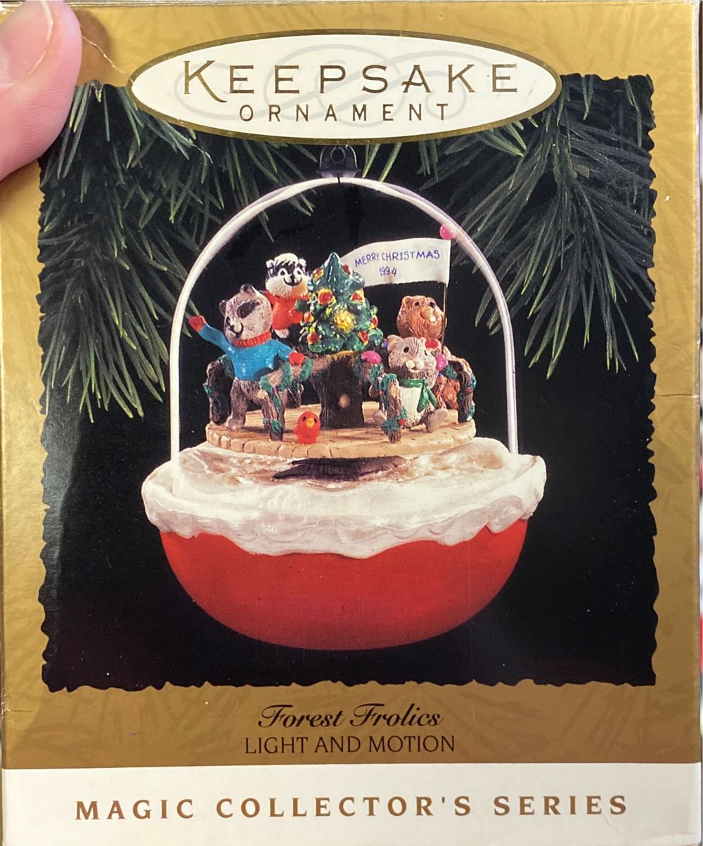 Forest Frolics #6 - Forest Frolics (Animals- Light- Motion- Sound- Legacy Cord) ornament collectible [Barcode 015012116236] - Main Image 2