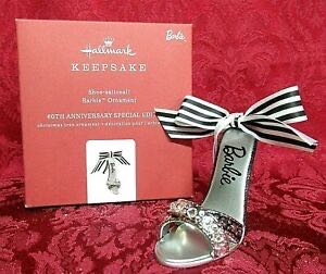 Barbie 60th Anniversary Shoe - Holiday Barbie Series ornament collectible - Main Image 2