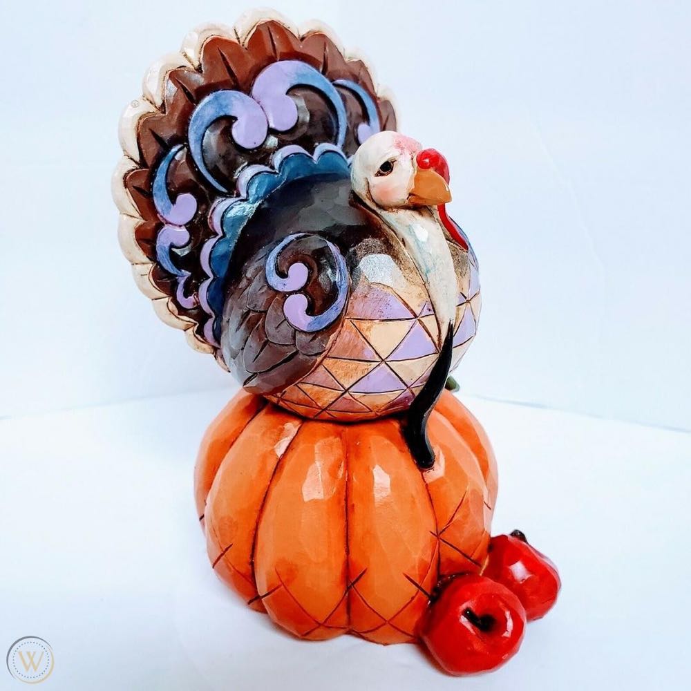 Gobble Up The Goodness - Heartwood Creek (Thanksgiving) ornament collectible [Barcode 045544571449] - Main Image 2