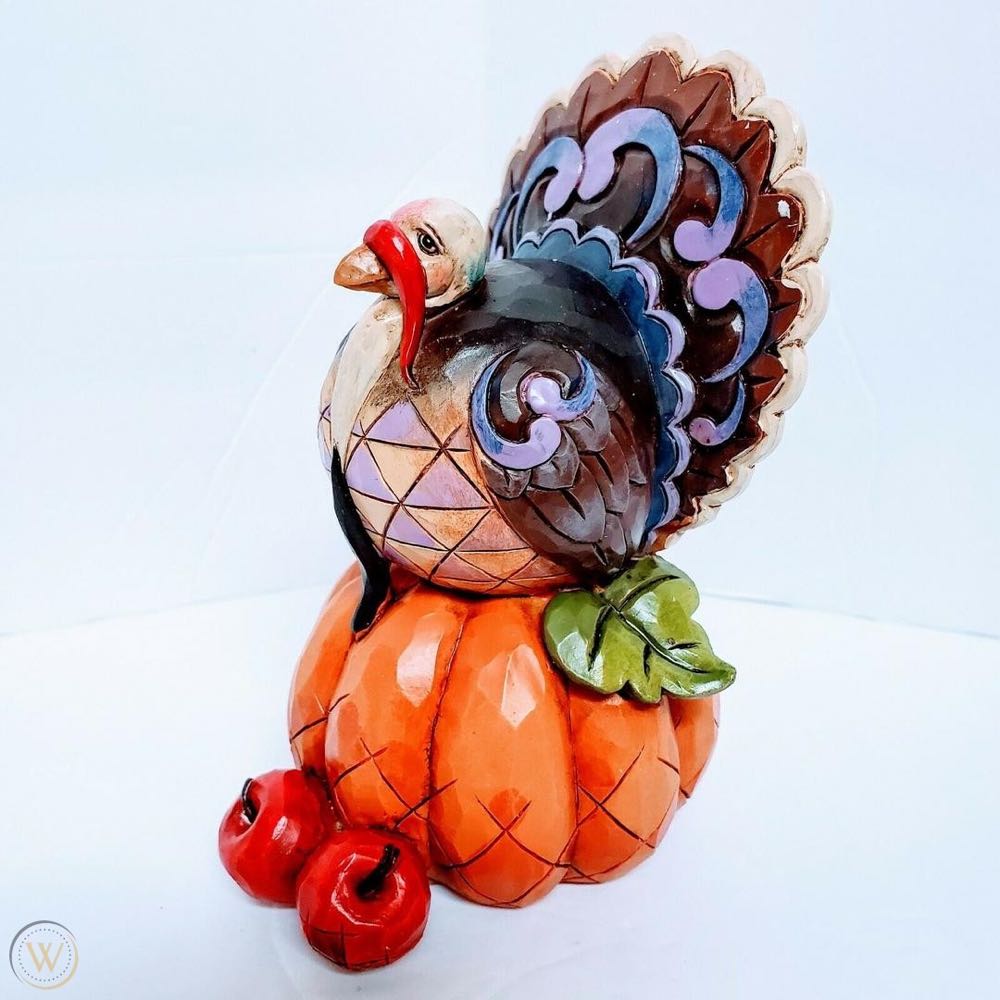 Gobble Up The Goodness - Heartwood Creek (Thanksgiving) ornament collectible [Barcode 045544571449] - Main Image 3