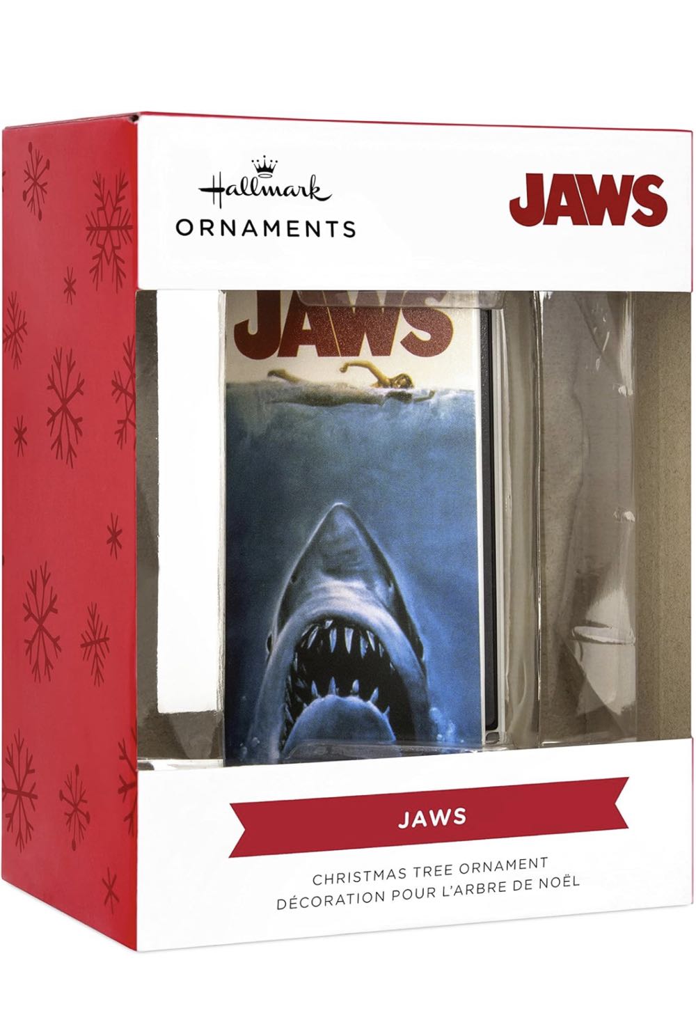 VHS: Jaws VHS 2023 Ornament - Hallmark VHS Ornaments (Jaws) ornament collectible [Barcode 763795723935] - Main Image 3