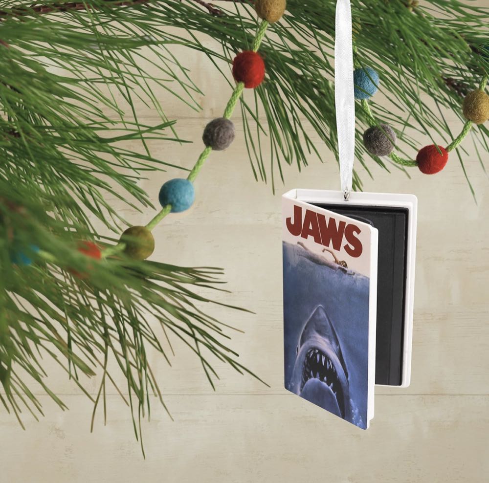 VHS: Jaws VHS 2023 Ornament - Hallmark VHS Ornaments (Jaws) ornament collectible [Barcode 763795723935] - Main Image 4