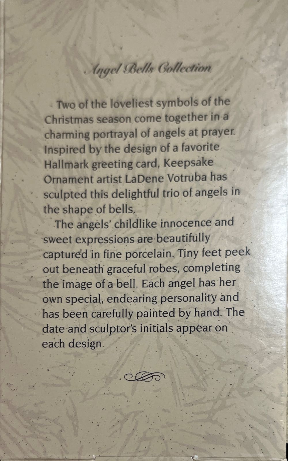 Angel Bells - Carole - Angel Bell Collection (Angel) ornament collectible [Barcode 015012284416] - Main Image 2