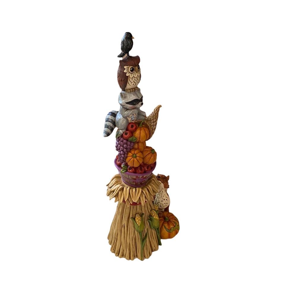 Thankful Hearts and Harvest Blessings - Thanksgiving (Stack) ornament collectible [Barcode 045544806145] - Main Image 2