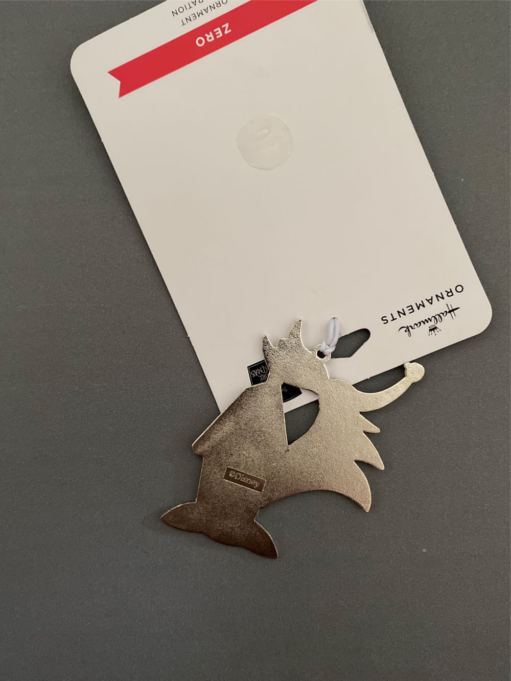 NBC: Zero Flat Metal - The Nightmare Before Christmas (Nightmare Before Christmas) ornament collectible [Barcode 763795734184] - Main Image 2