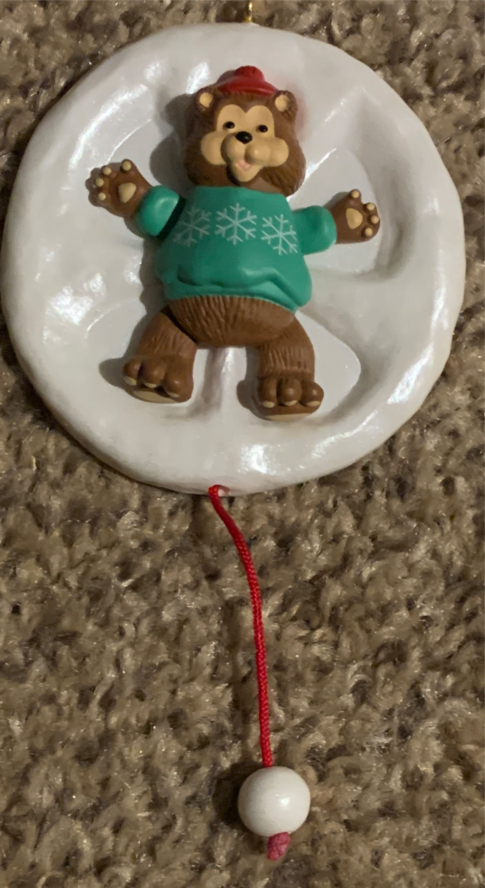 Snow Bear Angel - Bear (Bear) ornament collectible [Barcode 015012031881] - Main Image 3